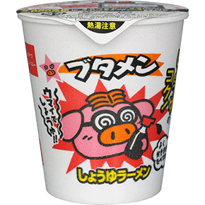 Oyatsu Company Butamen Soy Sauce Ramen Cup 30g