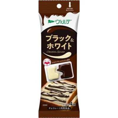 Aohata Verde Pakitte Black &amp; White Chocolate Spread 44g (11g × 4)