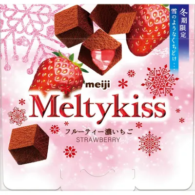 Meiji Meltykiss Fruity Rich Strawberry Chocolate 53g