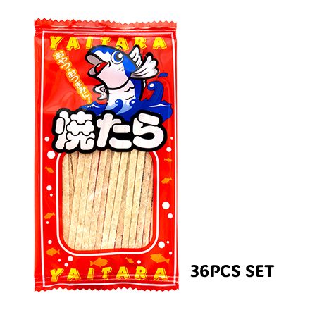 Yaokin Yaitara Grilled Cod Snack 4g × 36 Packs