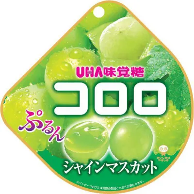 UHA Mikakuto Kororo Shine Muscat Gummy 48g