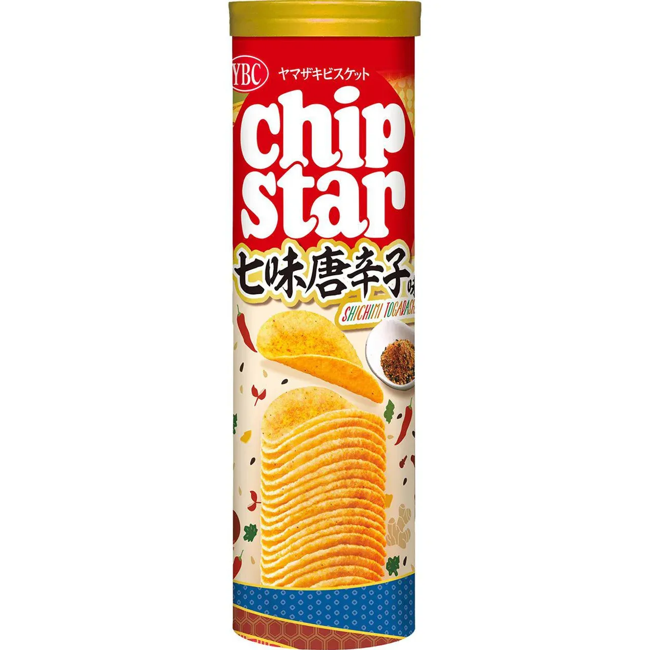 Yamazaki Biscuit Chip Star Shichimi Togarashi Flavor,105g