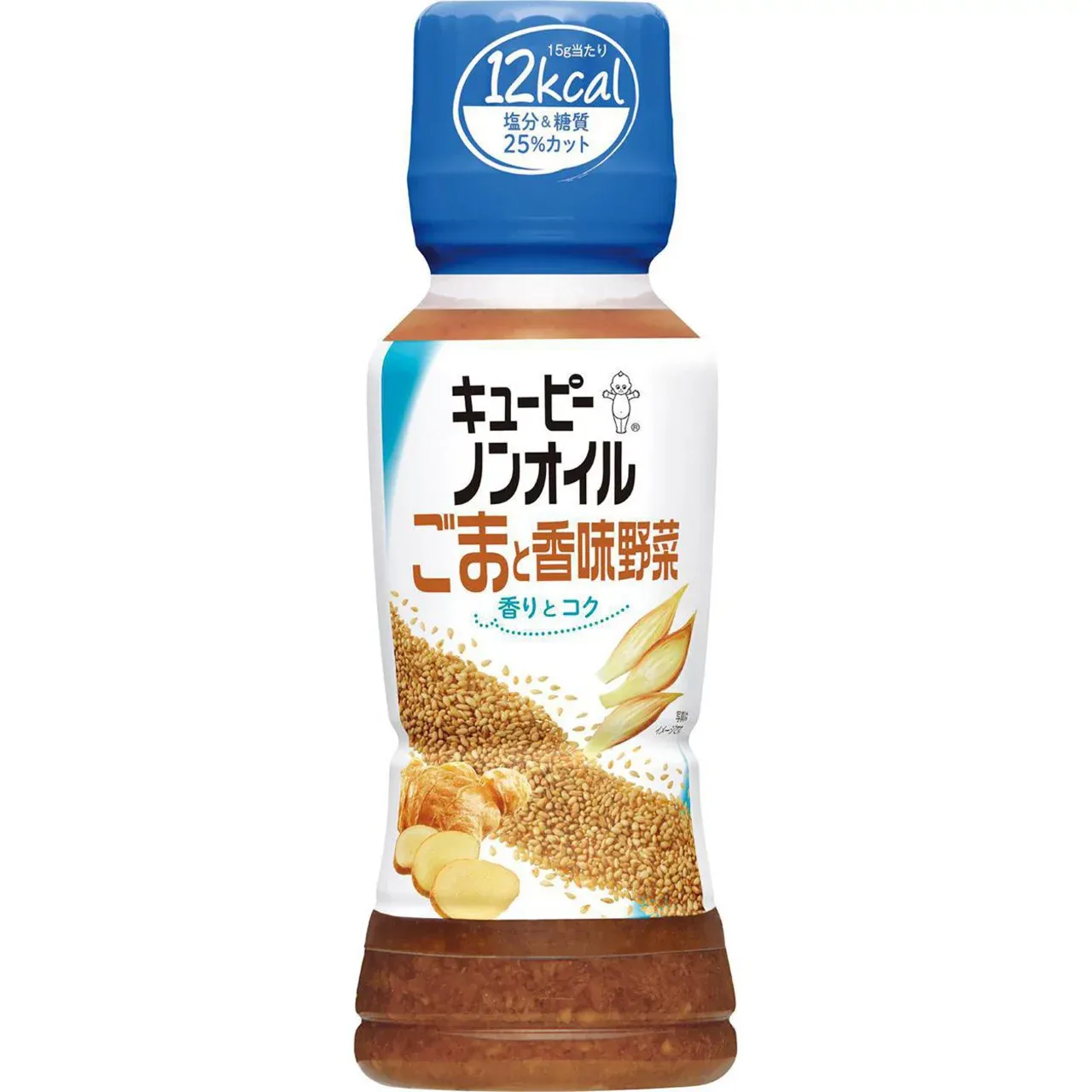 Kewpie Non-Oil Sesame &amp; Aromatic Vegetable Dressing 180ml