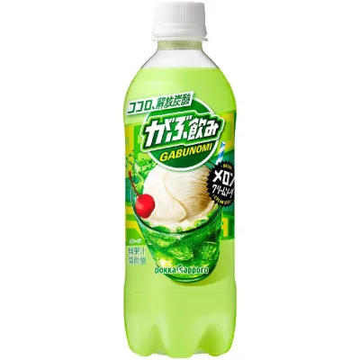 Pokka Sapporo Gabunomi Melon Cream Soda 500ml