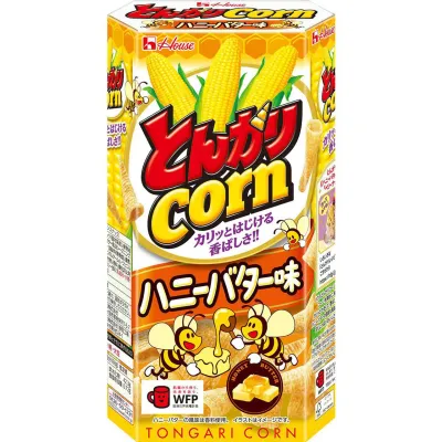 House Foods Tongari Corn Honey Butter Flavor 68g