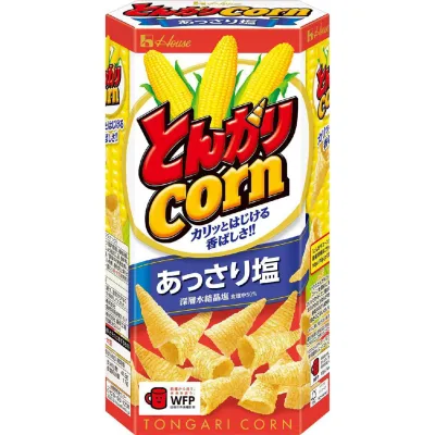 House Foods Tongari Corn Lightly Salted Flavor 68g