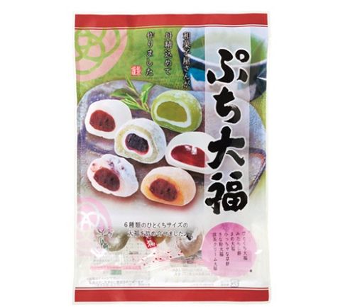 Crete Petit Daifuku Assorted Mochi Sweets 6 Varieties 172g