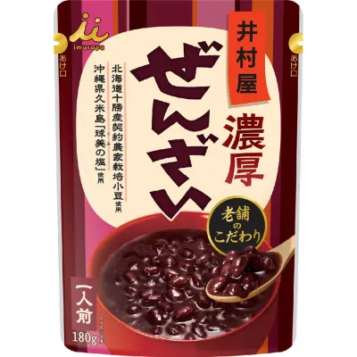 Imuraya Rich Zenzai Sweet Red Bean Dessert 180g