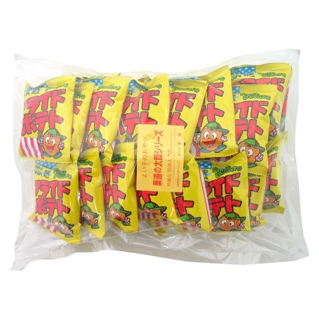 Kado Fried Potato Snack Salt Flavor 10g × 30pcs Set