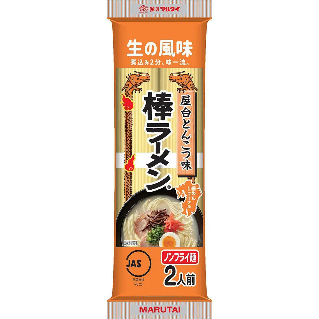 Marutai Yatai Tonkotsu Flavor Bo Ramen 170g