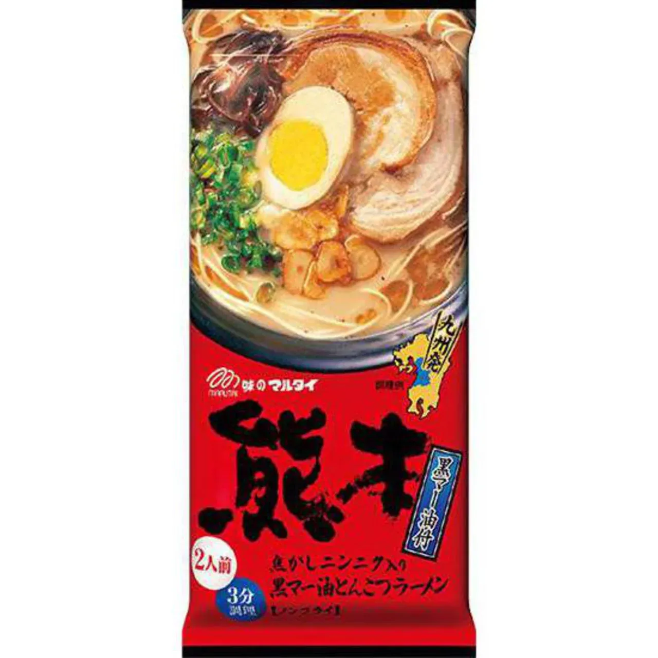 Marutai Kumamoto Black Garlic Oil Tonkotsu Ramen 186g