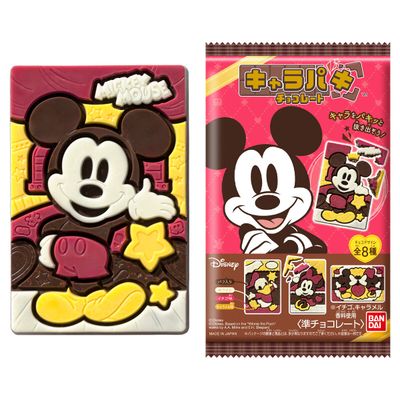 Bandai Disney Characters Charapaki Chocolate