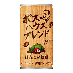 Suntory BOSS House Blend Coffee 185g Can