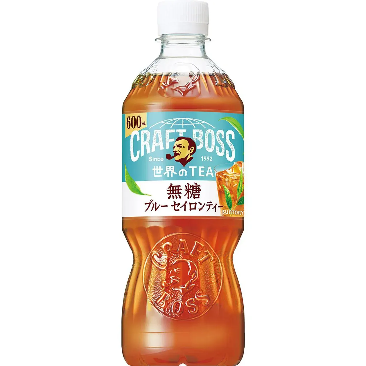 Suntory Craft BOSS Unsweetened Blue Ceylon Tea 600ml PET