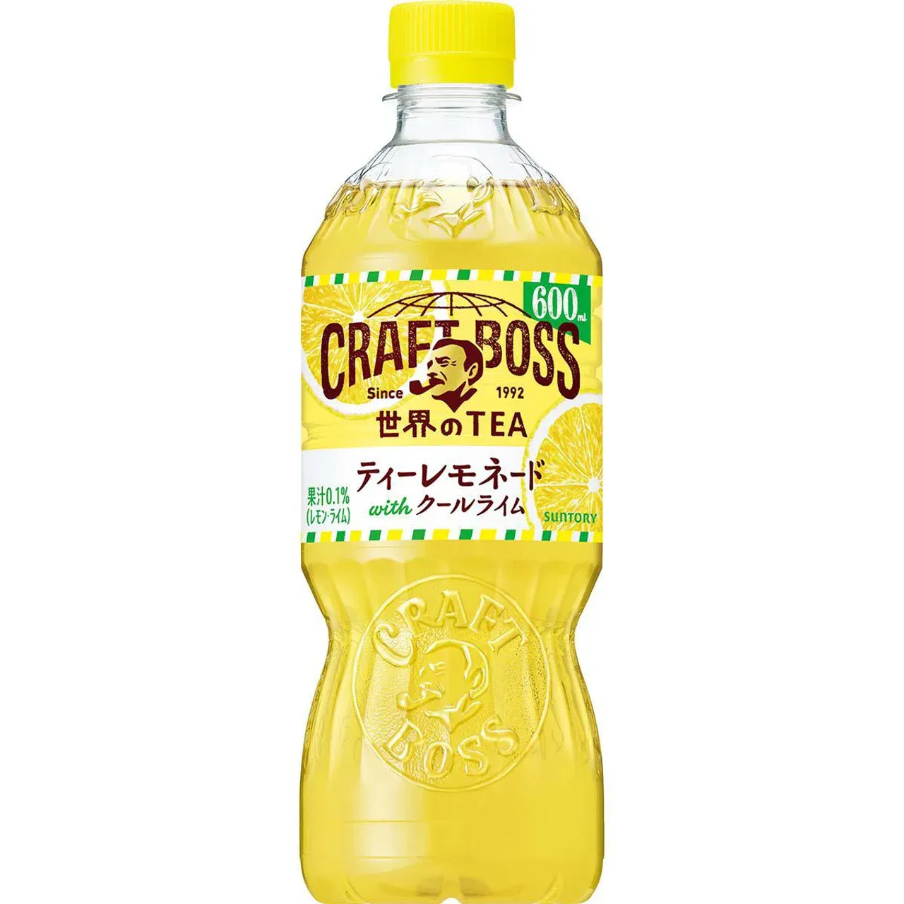 Suntory Craft BOSS World Tea Tea Lemonade with Cool Lime 600ml PET