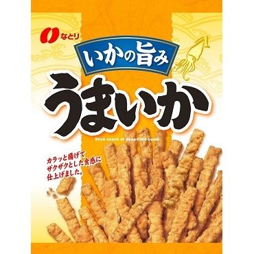 Natori Umaika Fried Squid Snack Large Pack 113g