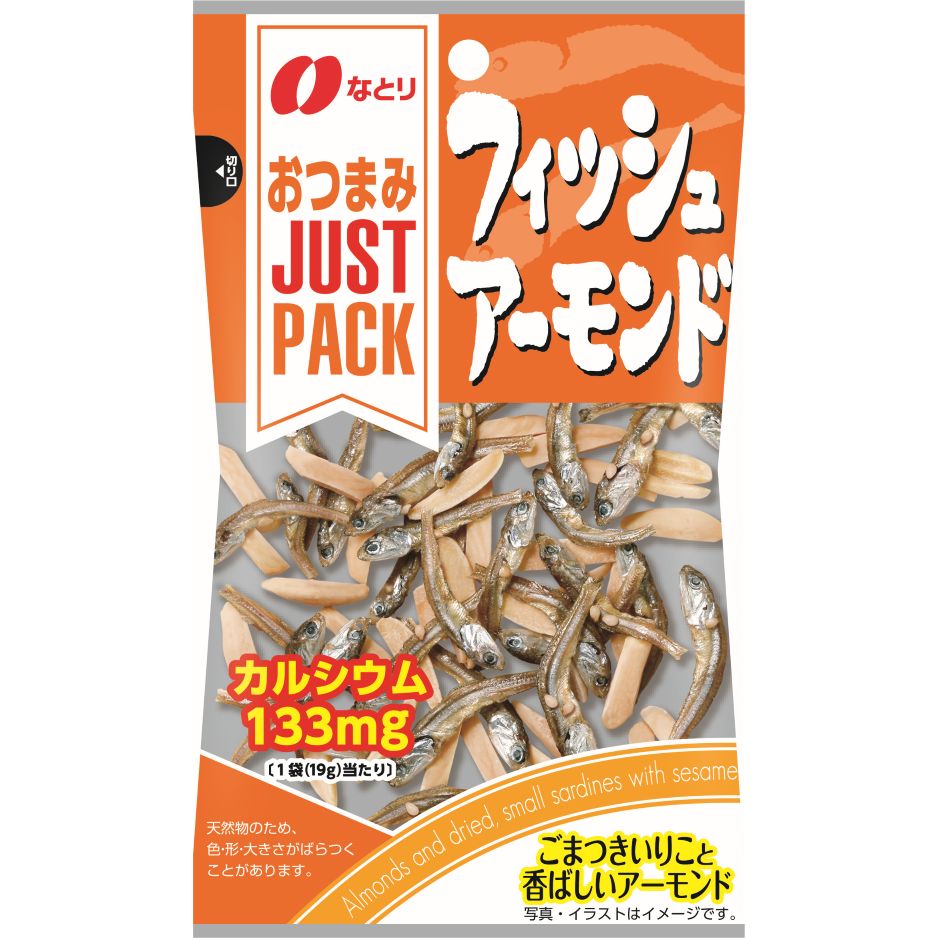 Natori JUST PACK Fish &amp; Almond Snack 19g
