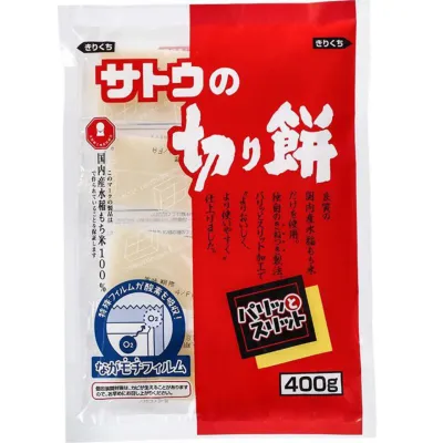 Sato Foods Paritto Slit Cut Mochi Rice Cakes