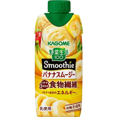 Kagome Yasai Seikatsu 100 Smoothie Banana Smoothie 330ml