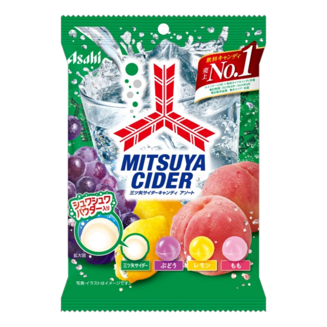 Asahi Mitsuya Cider Candy Assortment 112g