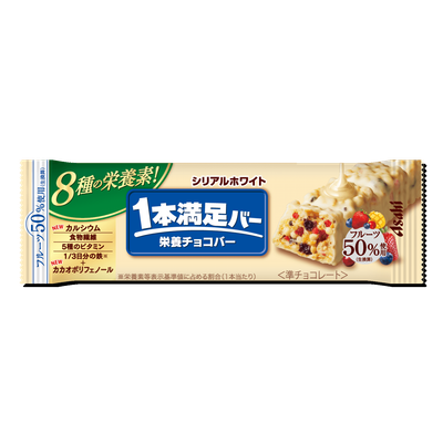 Asahi Ippon Manzoku Bar Cereal White 37g