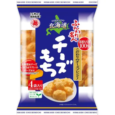 Echigo Seika Funwari Meijin Hokkaido Cheese Mochi 66g