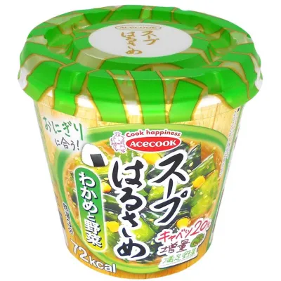 Acecook Soup Harusame Wakame &amp; Vegetables 21g