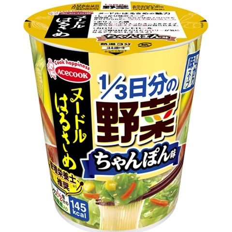 Acecook Noodle Harusame Champon Flavor with 1/3 Daily Vegetables 43g