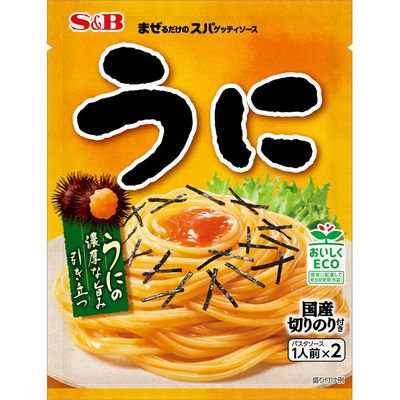 S&amp;B Foods Mazeru Dake Just Mix Spaghetti Sauce – Uni (Sea Urchin)