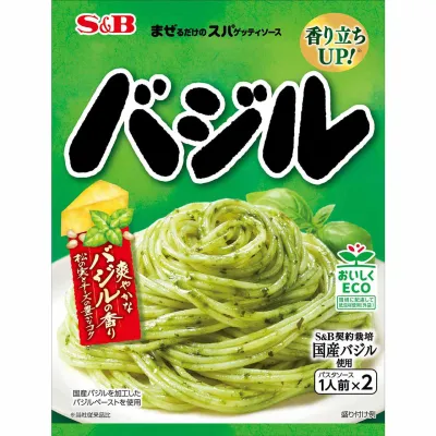 S&amp;B Foods Mazeru Dake Just Mix Spaghetti Sauce – Basil 48.6g