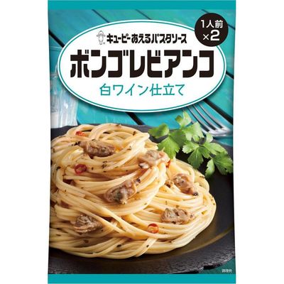 Kewpie Aeru Pasta Sauce Vongole Bianco with White Wine (2 Servings) 120g