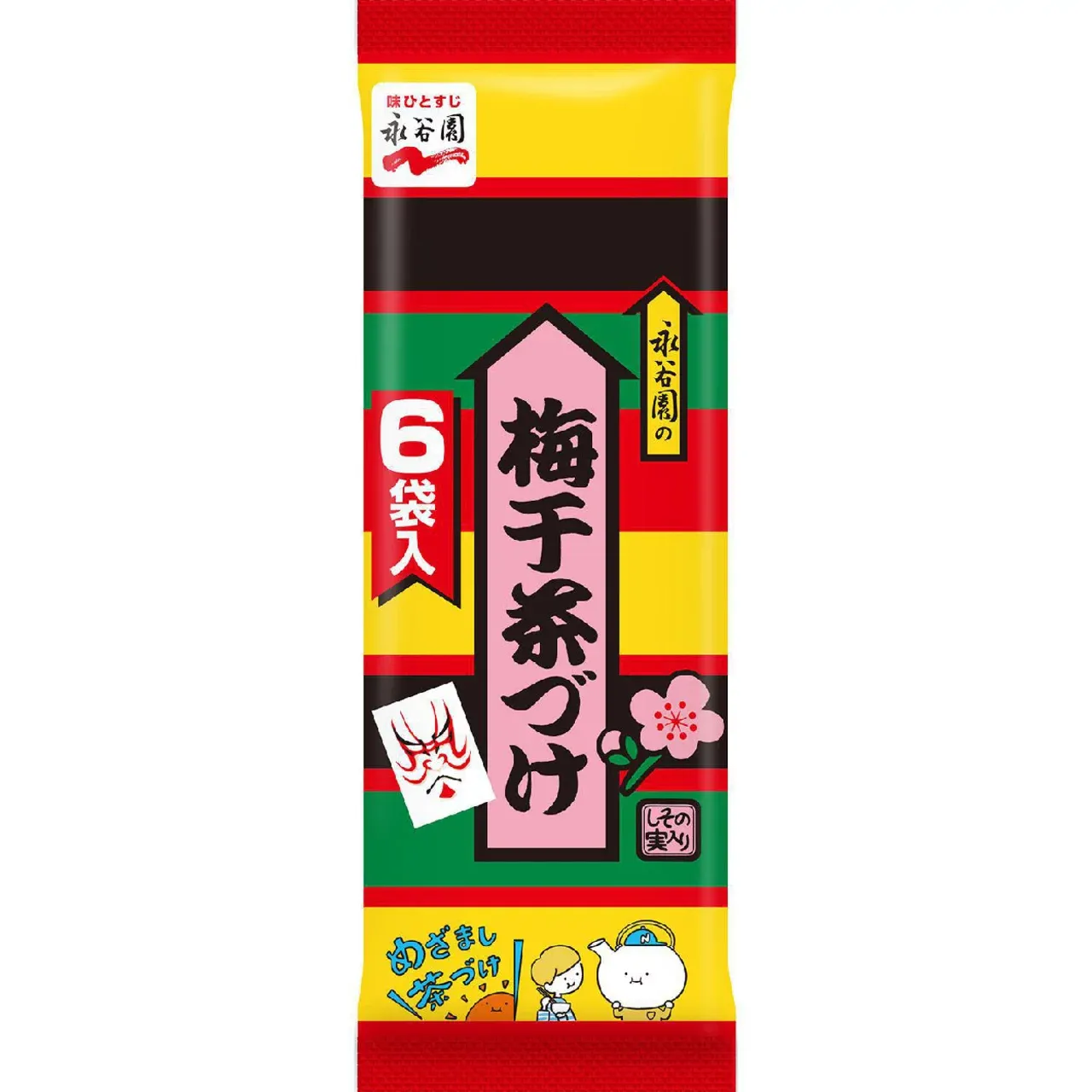 Nagatanien Ume Ochazuke Seasoning 6 Packs