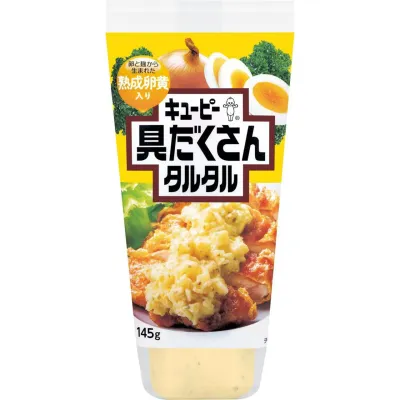 Kewpie Chunky Tartar Sauce with Egg &amp; Onion 145g