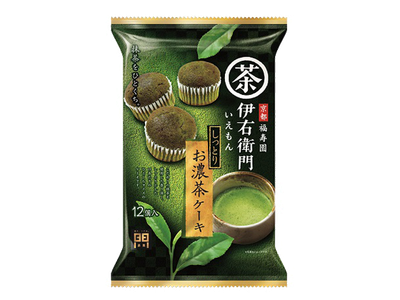 Montowaru, Matcha Cup Cake, Moist Cake, Matcha Flavor, 12 pcs
