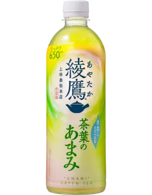 Coca-Cola, Green Tea, Ayataka, Chaba no Amami, 650ml
