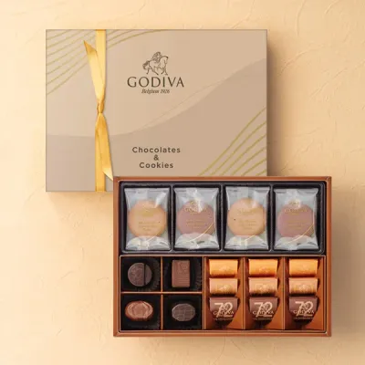 Godiva Japan, Chocolate &amp; Cookie Assortment, For Gift
