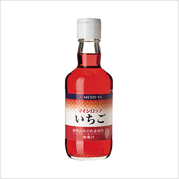 Meidi-ya, My Syrup, Korimitsu, Uji Strawberry Syrup, 350ml, for Kakigori, Shaved Ice