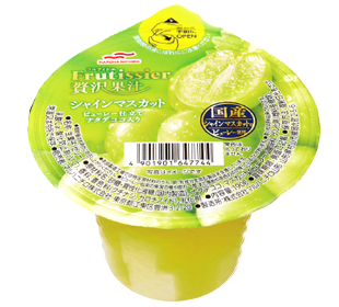 Maruhanichiro, Chotto Zeitaku,  Muscat Jelly with Natadecoco, 190g