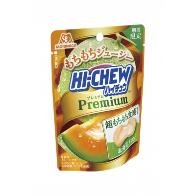 Morinaga "Hi-Chew Premium" Hokkaido Melon flavor, 35g