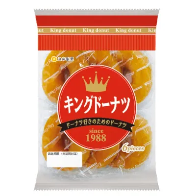 Marunaka, King Doughnut, 6 pcs