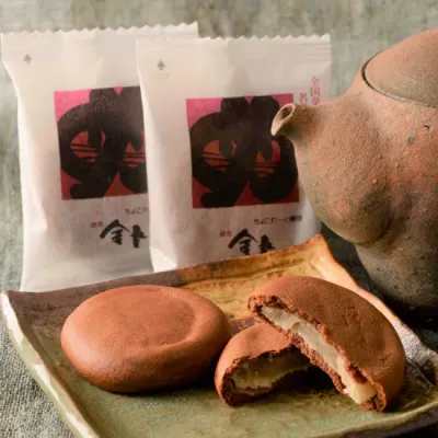 Kinchō Manjū (6 Pieces) – Tokushima Local Sweet with White Bean Paste