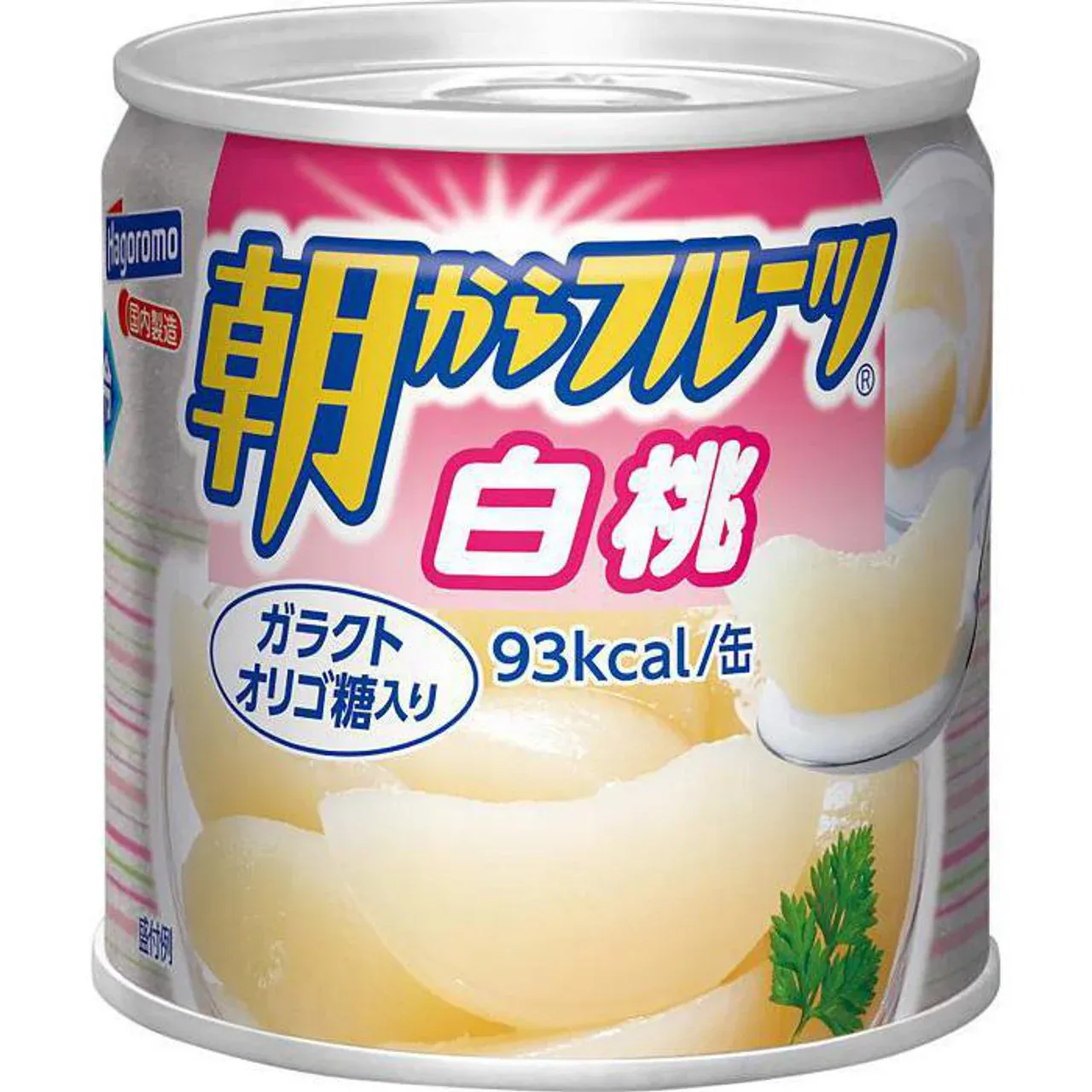 Hagoromo Foods, Asakara Fruit White Peach in Syrup, 190g