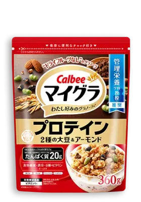 Calbee, Granola, Protein, Nuts Flavor, 360g