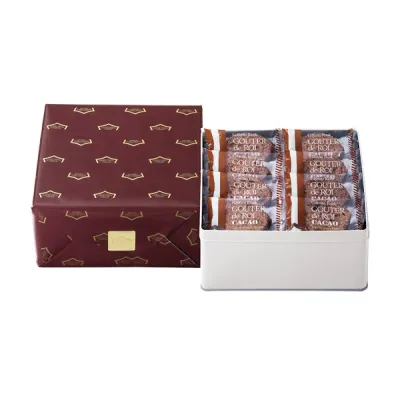 Harada, Gateau Rusk, Crispy Rusk, Cacao, 52 pcs in 1 box, For Gift