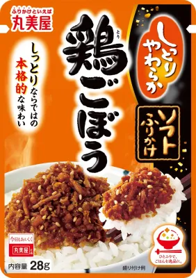 Marumiya "Soft Furikake, Tori Gobo", Bonito, Chicken and Burdock  28g