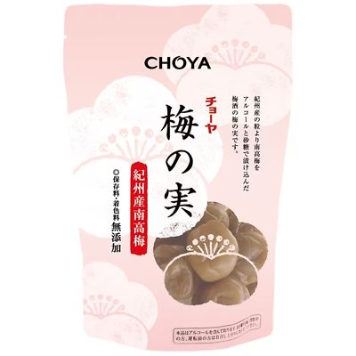 Choya, Ume no mi, Pickled Ume Plum with Sugar &amp; Sake Lees, 500g