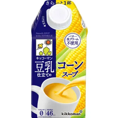 Kikkoman, Soy Milk Corn Soup, 500ml
