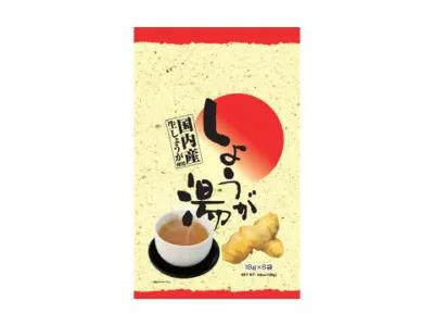 Nitto Shokuhin,  "Shoga yu", Instant Ginger  Drink, 18g x 6 packs