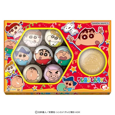 Heart, Crayon Shin-chan Assorted Chocolate Set, 8pcs (68g)
