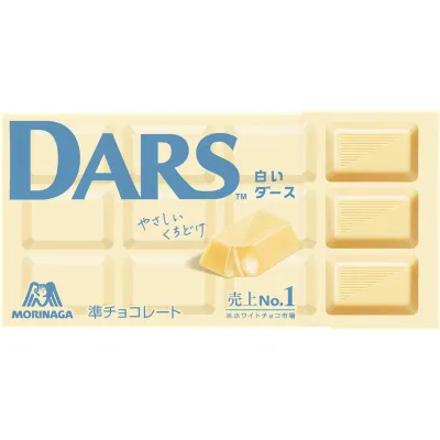 Morinaga Seika White DARS Chocolate 12pcs 47g